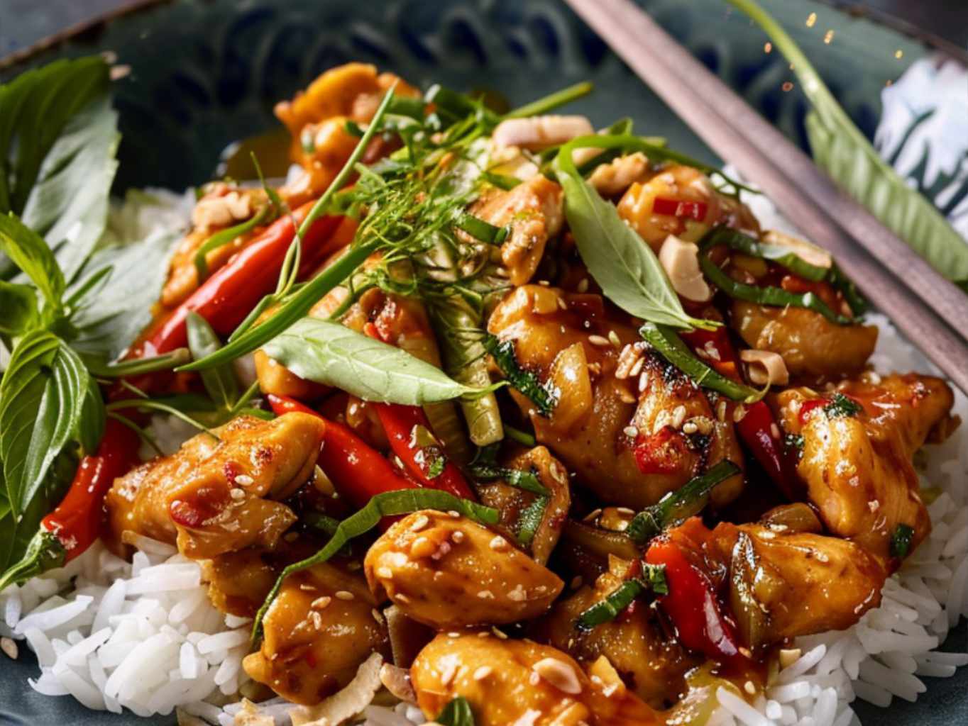 RECEPT | Spicy Coconut and Lemongrass Chicken Stir-Fry